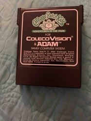 Cabbage Patch Kids: Adventures in the Park ColecoVision & ADAM Game Cartridge