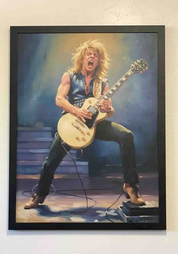 Randy Rhoads Digital Canvas Print