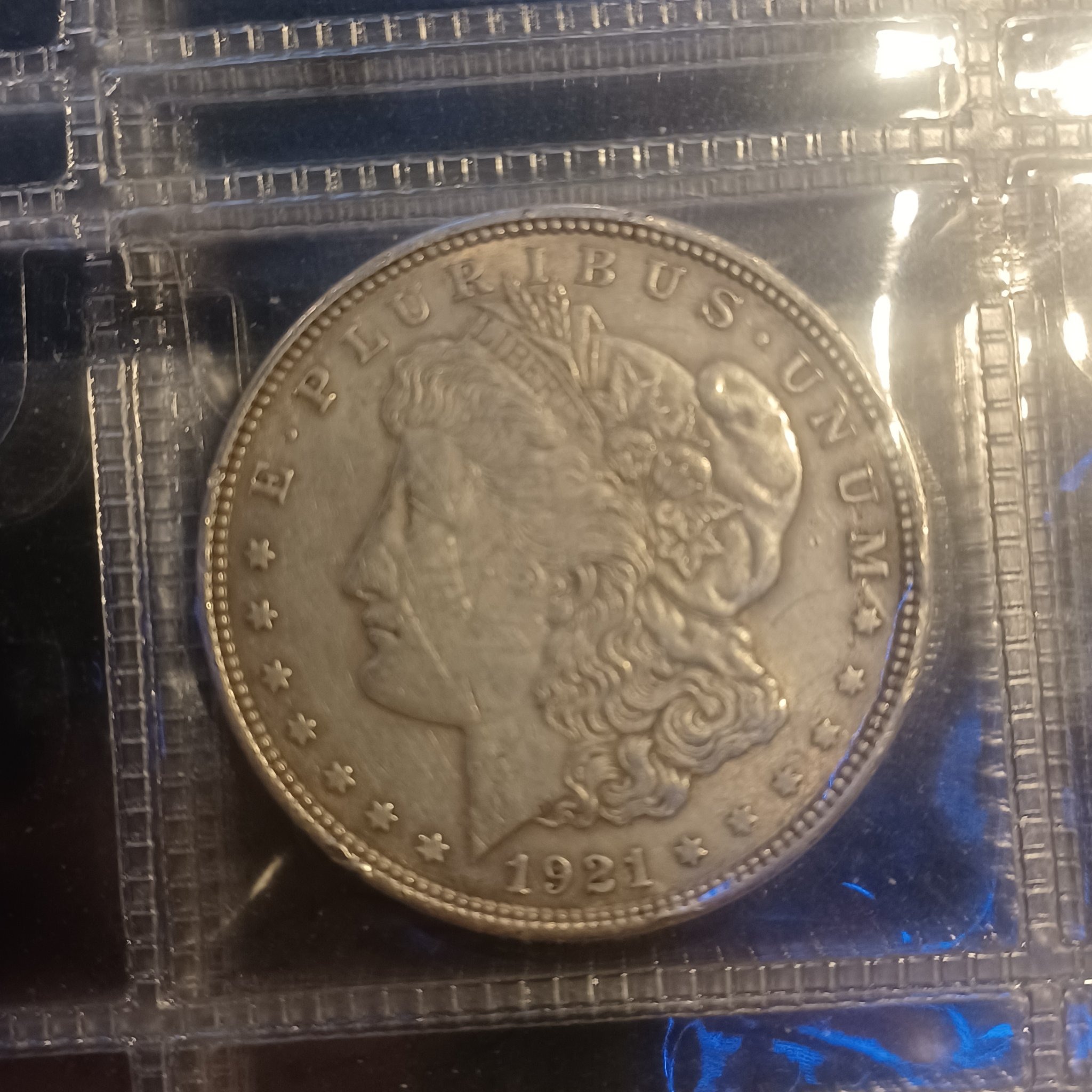 Submitted photo of 1921 Morgan Silver Dollar (not authenticated)
