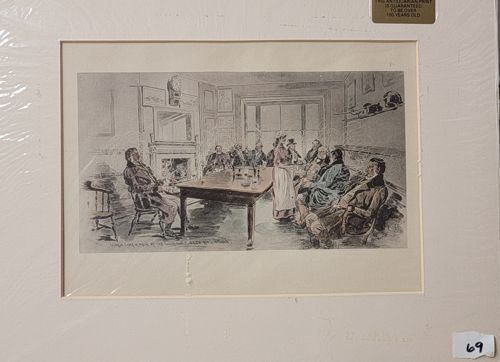 Phiz Illustration for 'The Pickwick Papers' by Charles Dickens