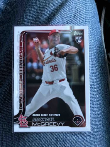 Michael McGreevy 2024 Topps Rookie Card