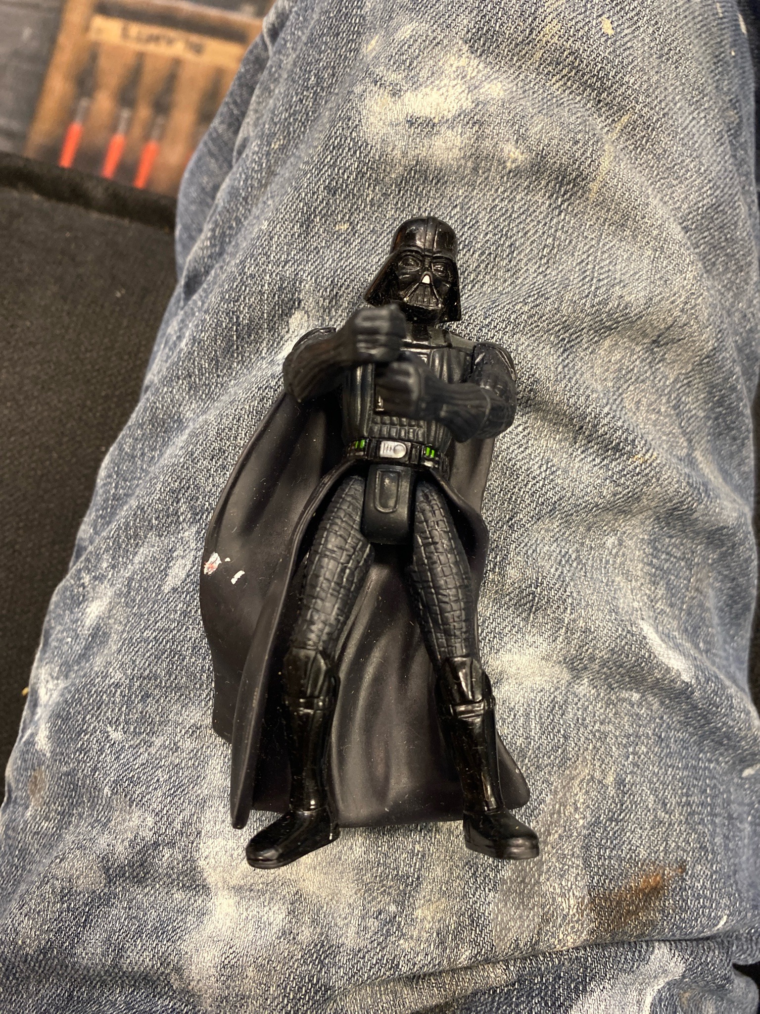 Submitted photo of Darth Vader action figure (not authenticated)