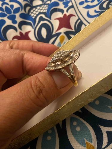 Marquise Cluster Diamond Ring