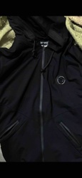 Black Hooded Performance Jacket