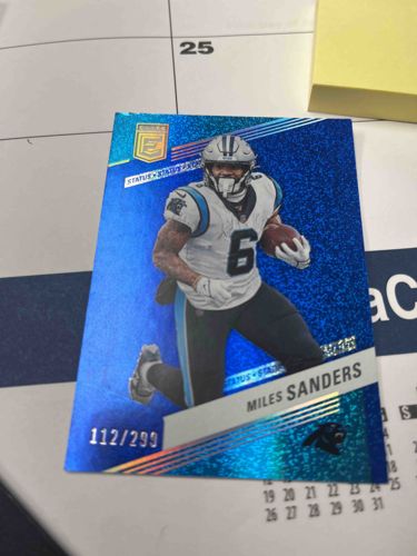 Panini Elite Status Miles Sanders Football Card #112/299
