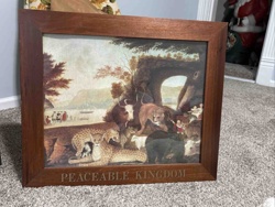 Framed Print of The Peaceable Kingdom