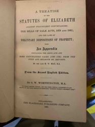A Treatise on the Statutes of Elizabeth