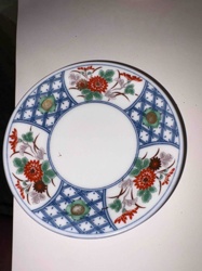 Japanese Imari-Style Porcelain Saucer or Small Plate