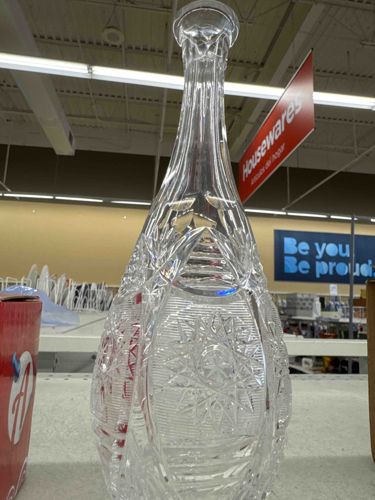 American Brilliant Period Cut Glass Decanter