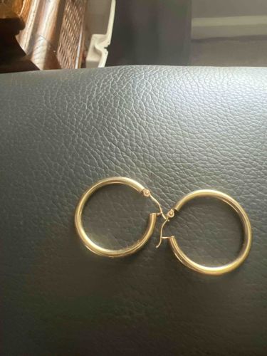Gold Hoop Earrings