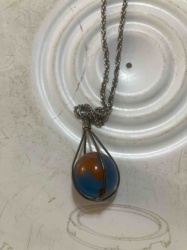 Earth Globe Pendant Necklace