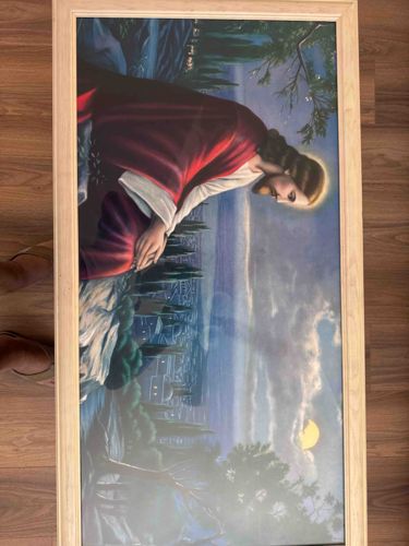 Christ's Descent from the Mount of Olives or Agony in the Garden Framed Print