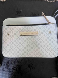 River Island Monogram Crossbody Bag