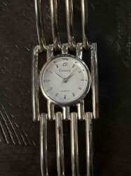 Cenere Quartz Wristwatch with Multi-Bar Band