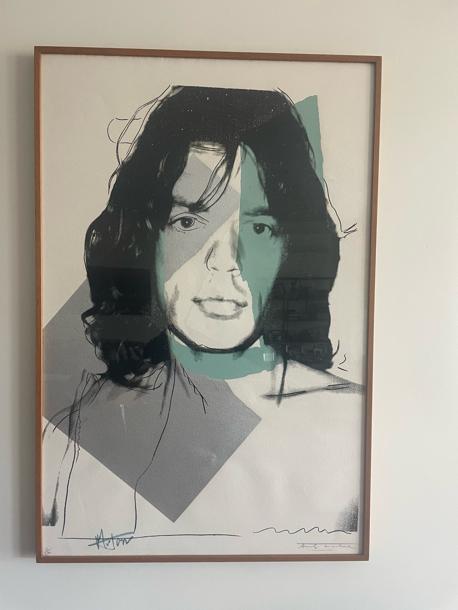 Mick Jagger (FS II.138) by Andy Warhol