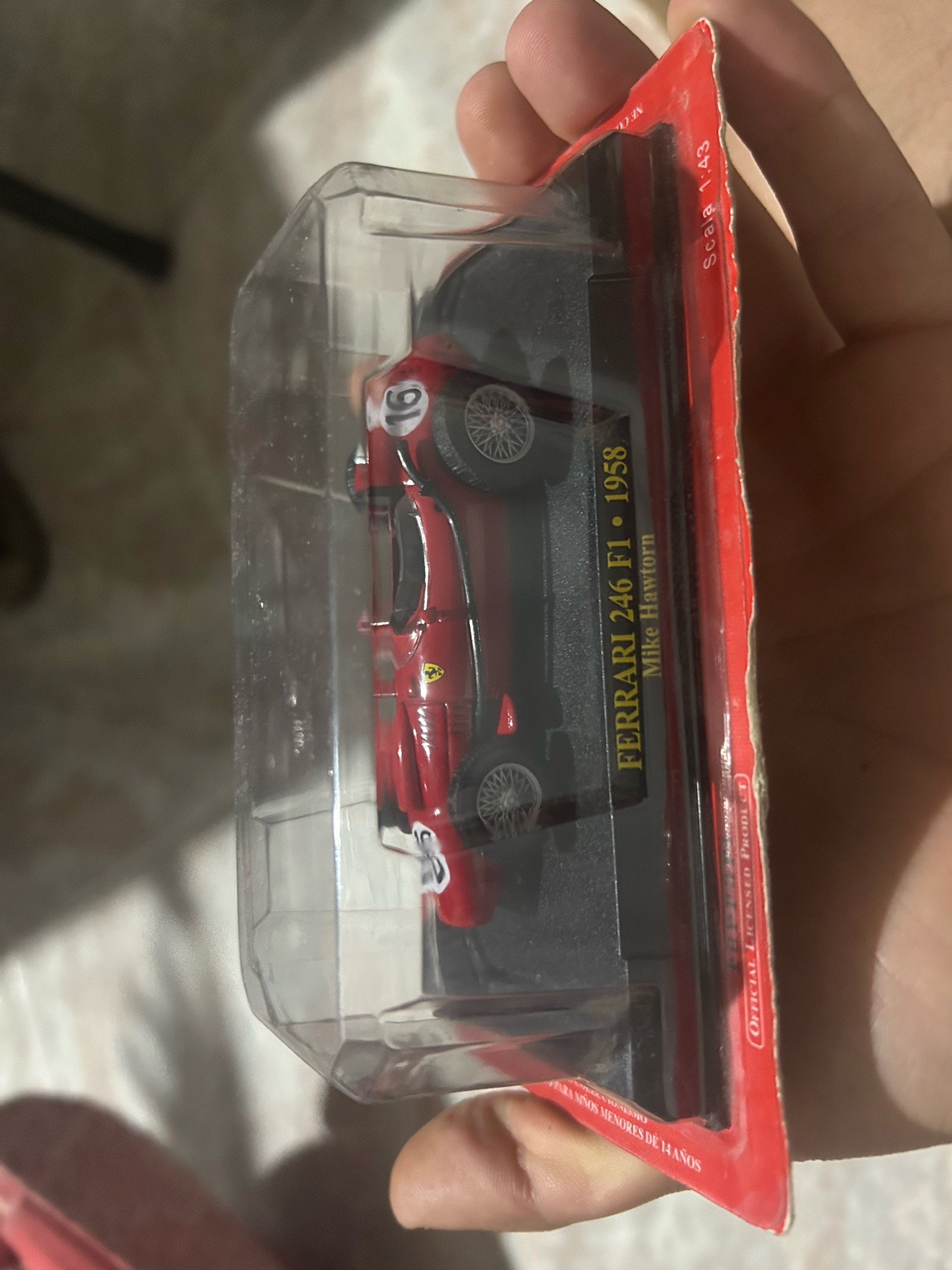 Submitted photo of Ferrari 246 F1 1958 Diecast Model (not authenticated)