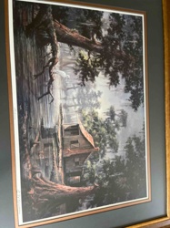 Hideaway by P.D. Hussey, 1991 (Signed and Numbered Print)
