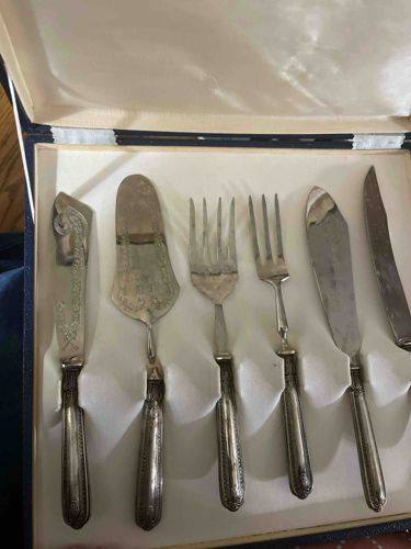 Argento .800 Silver Flatware Set