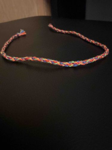Handmade Multicolored Kumihimo Bracelet