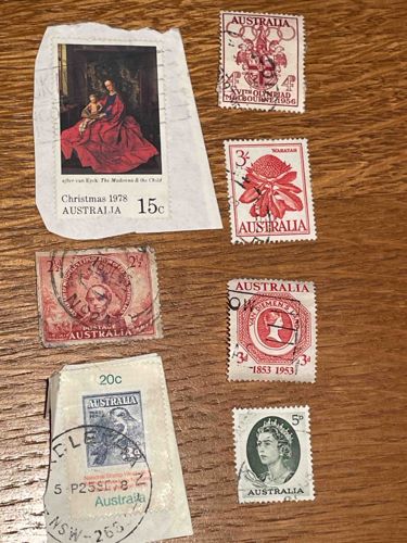 Collection of Australian Postage Stamps