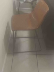 Modern Industrial Style Dining Chair
