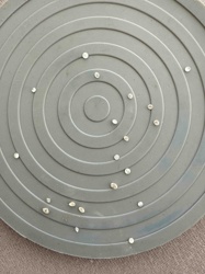 Assorted Loose Gemstones on a Sizing Tray