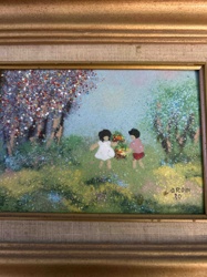 Enamel on Copper Painting by Ardin 80