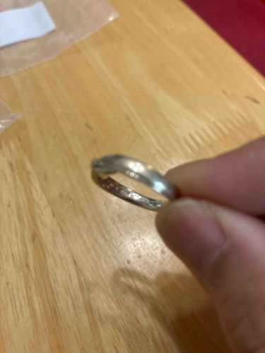 Simple Silver-Toned Band Ring