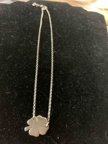 Four-Leaf Clover Charm Pendant Necklace