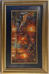 Rainy Night (Oil Painting by Leonid Afremov)