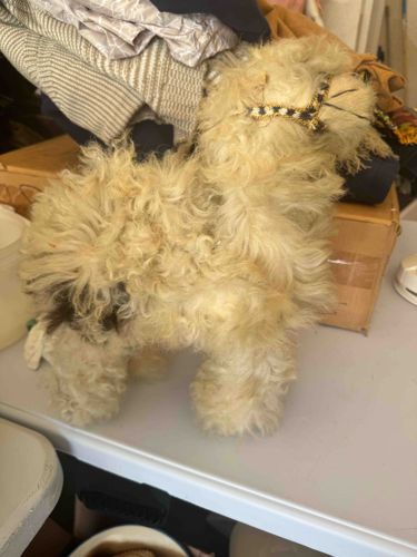 Vintage Plush Camel Toy