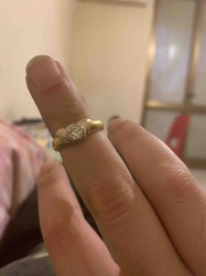 Solitaire Diamond Engagement Ring