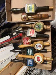 Collection of Vintage Beer Tap Handles