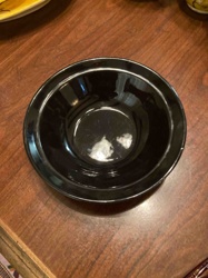 Siestawear Black Ceramic Bowl