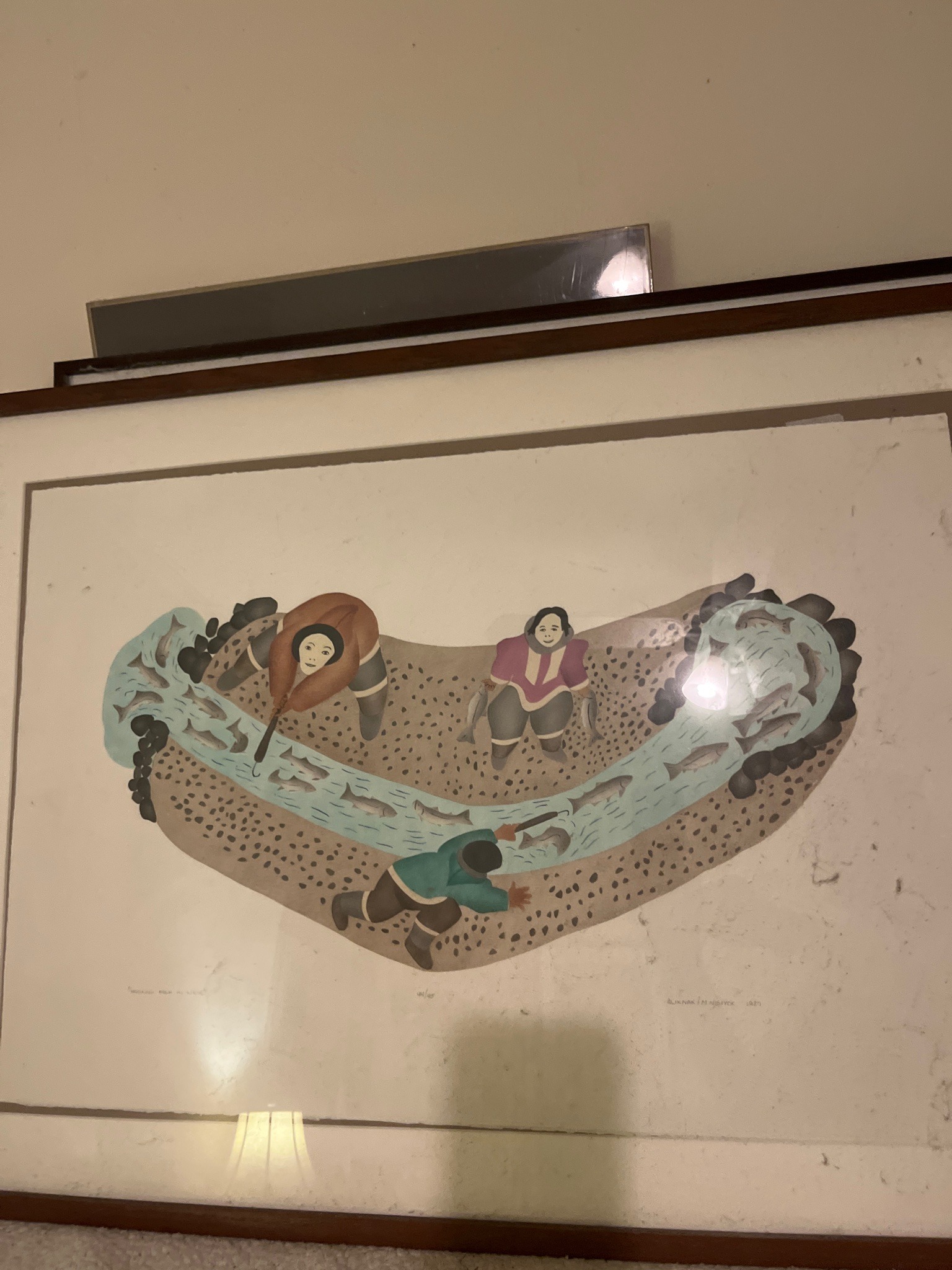 Submitted photo of Print signed 'Aliknak'