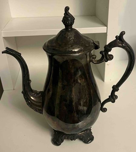 E. B. Rogers Silver Co. Silver-Plated Coffee Pot