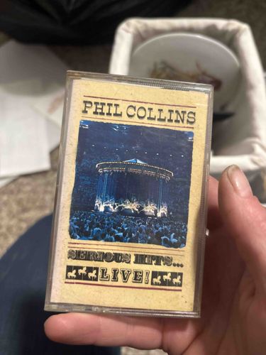 Phil Collins - Serious Hits... Live! Cassette Tape