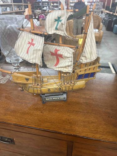 Santa Maria 1492 Wooden Ship Model