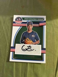 Christopher Muniz Autographed USA Baseball Stars & Stripes Athlete Development Program Trading Card