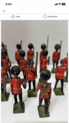 Vintage Lead Toy Soldiers (British Infantry)