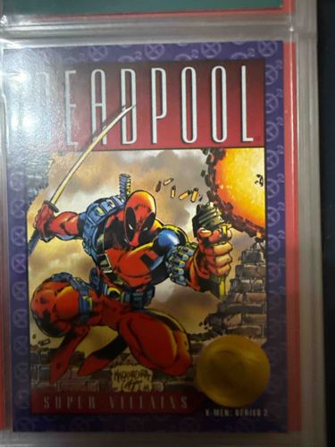 1993 SkyBox Marvel X-Men Series 2 Deadpool Trading Card #28
