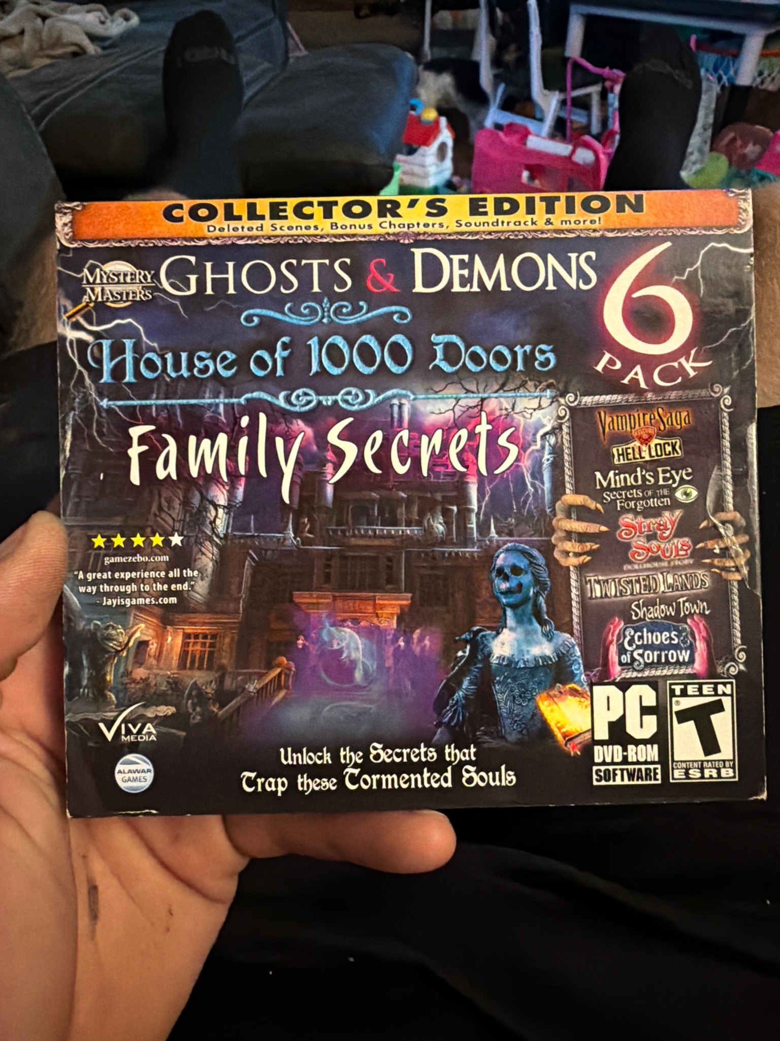 Submitted photo of Mystery Masters Ghosts & Demons 6 Pack PC DVD-ROM Software Box (not authenticated)