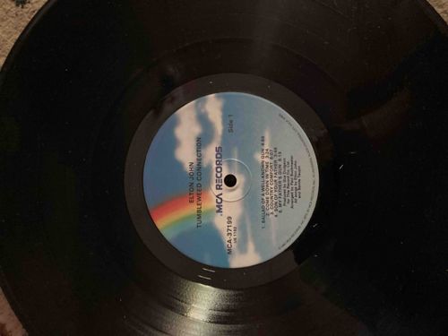 Elton John - Tumbleweed Connection Vinyl Record (1980 MCA Pressing)
