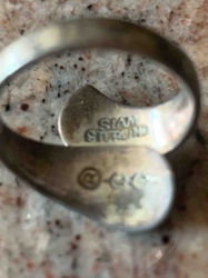 Siam Sterling Silver Ring