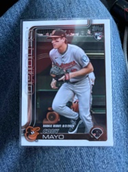 Coby Mayo 2024 Topps RC Rookie Debut Baseball Card