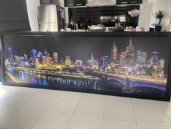 Framed Melbourne City Skyline Photographic Print