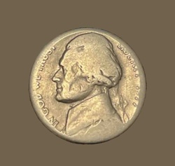 1946 Jefferson Nickel (Obverse)