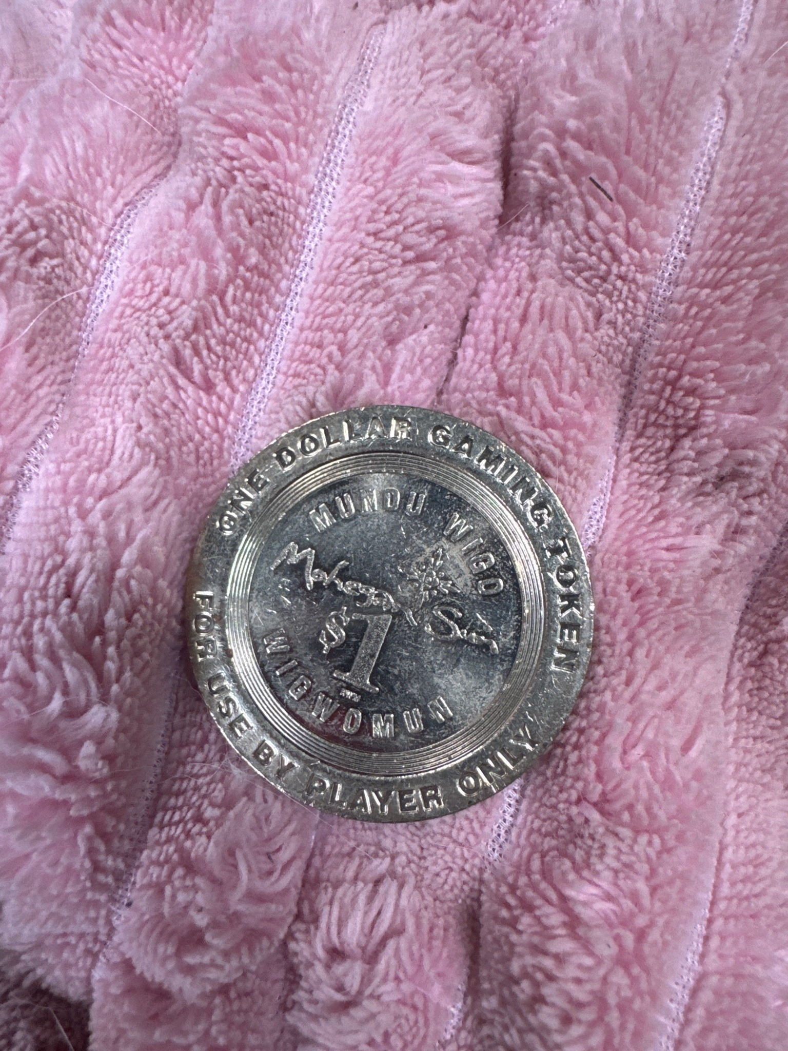 Submitted photo of One Dollar Gaming Token (not authenticated)
