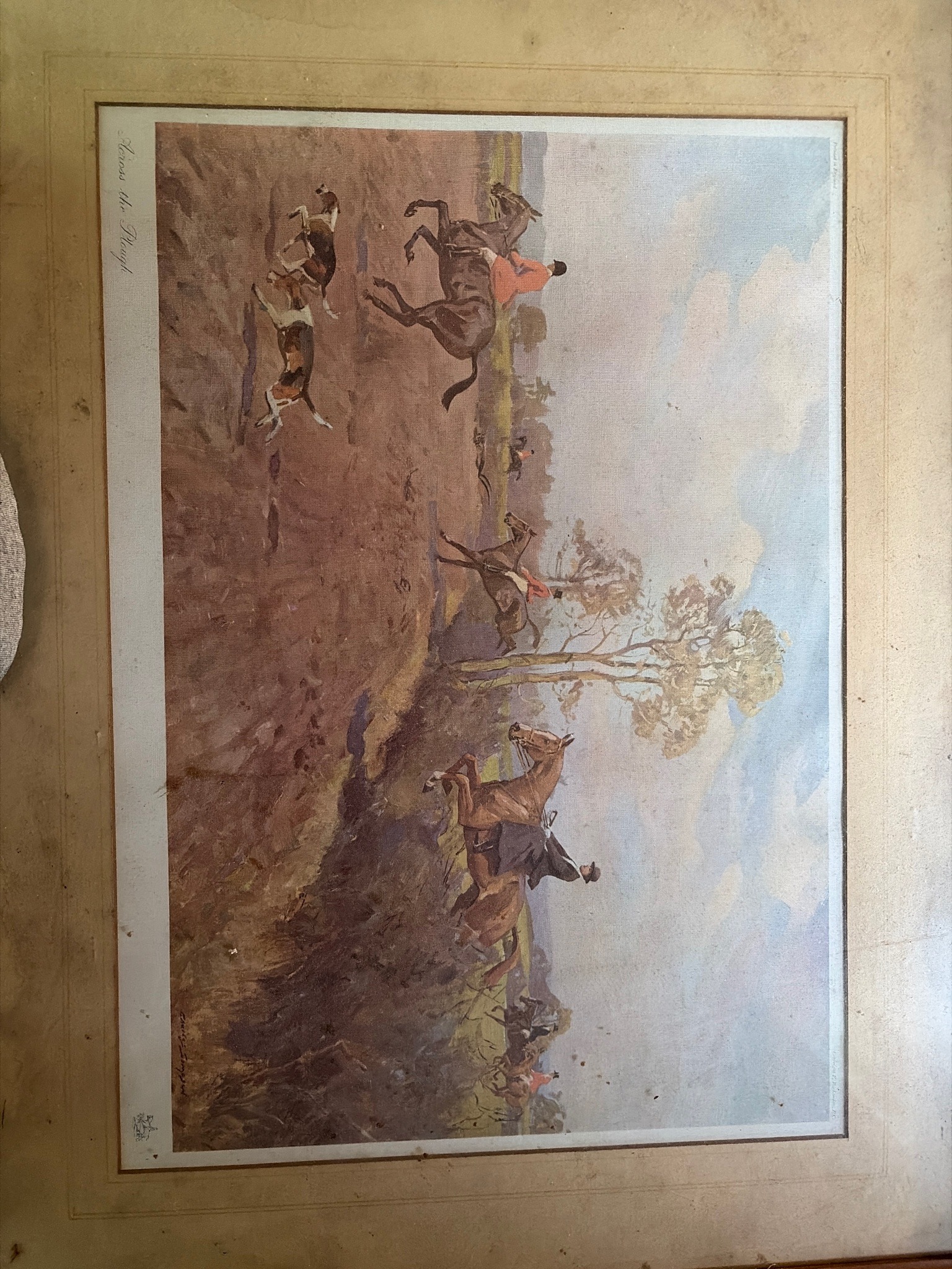 Submitted photo of Framed print titled 'Across the Plough' (not authenticated)