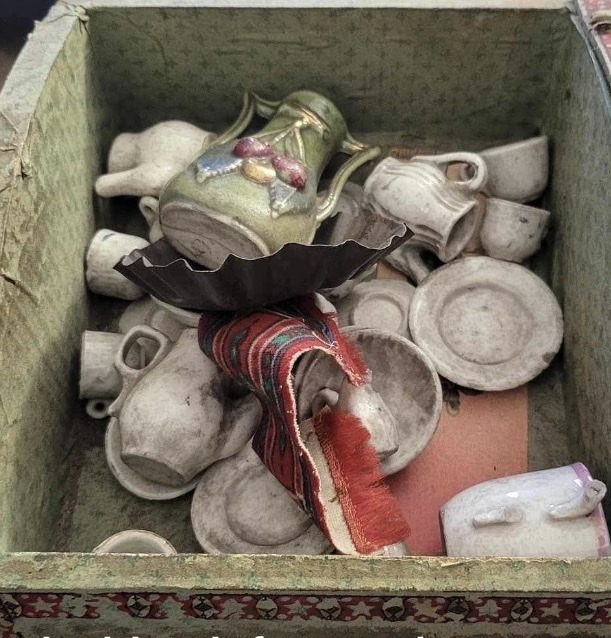 Submitted photo of Miniature Porcelain Tea Set and Pitchers